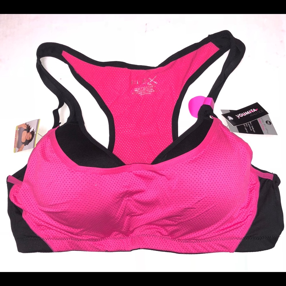 Plus Size Sport Push Up Bra